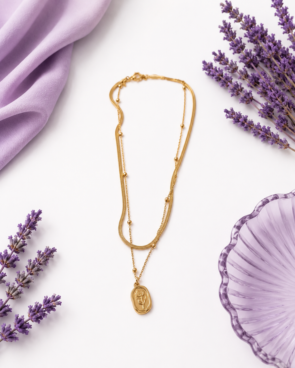 Pretty in Rosé Necklace