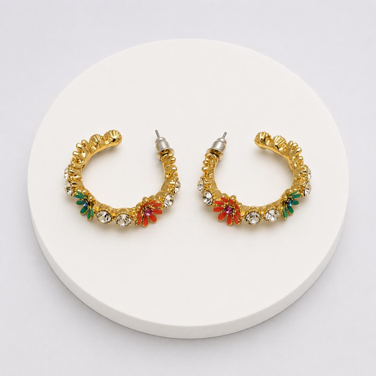 Bloom & Sparkle Hoops